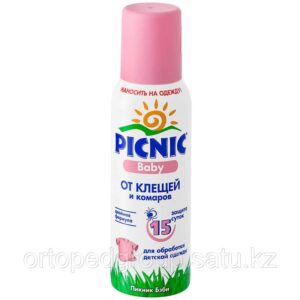 Средство PICNIC BABY от клещей и комаров