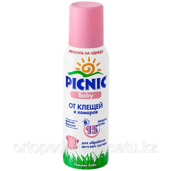 Средство PICNIC BABY от клещей и комаров